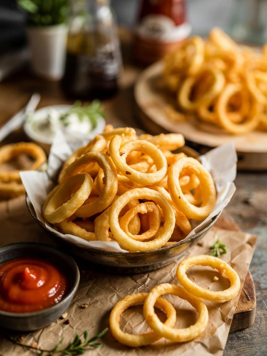 Crispy Onion Ring Chips Recipe