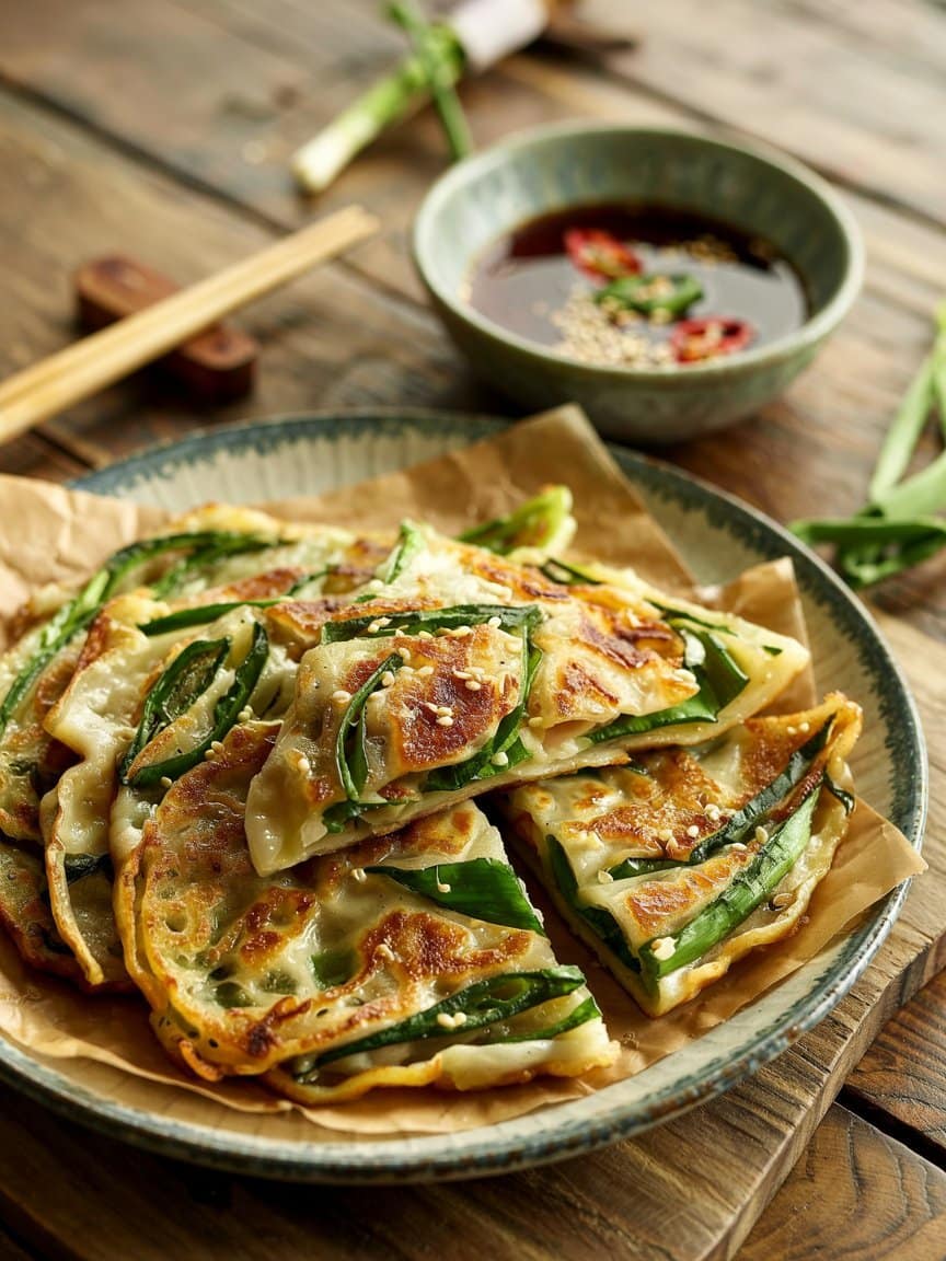 Korean Scallion Pancake Recipe