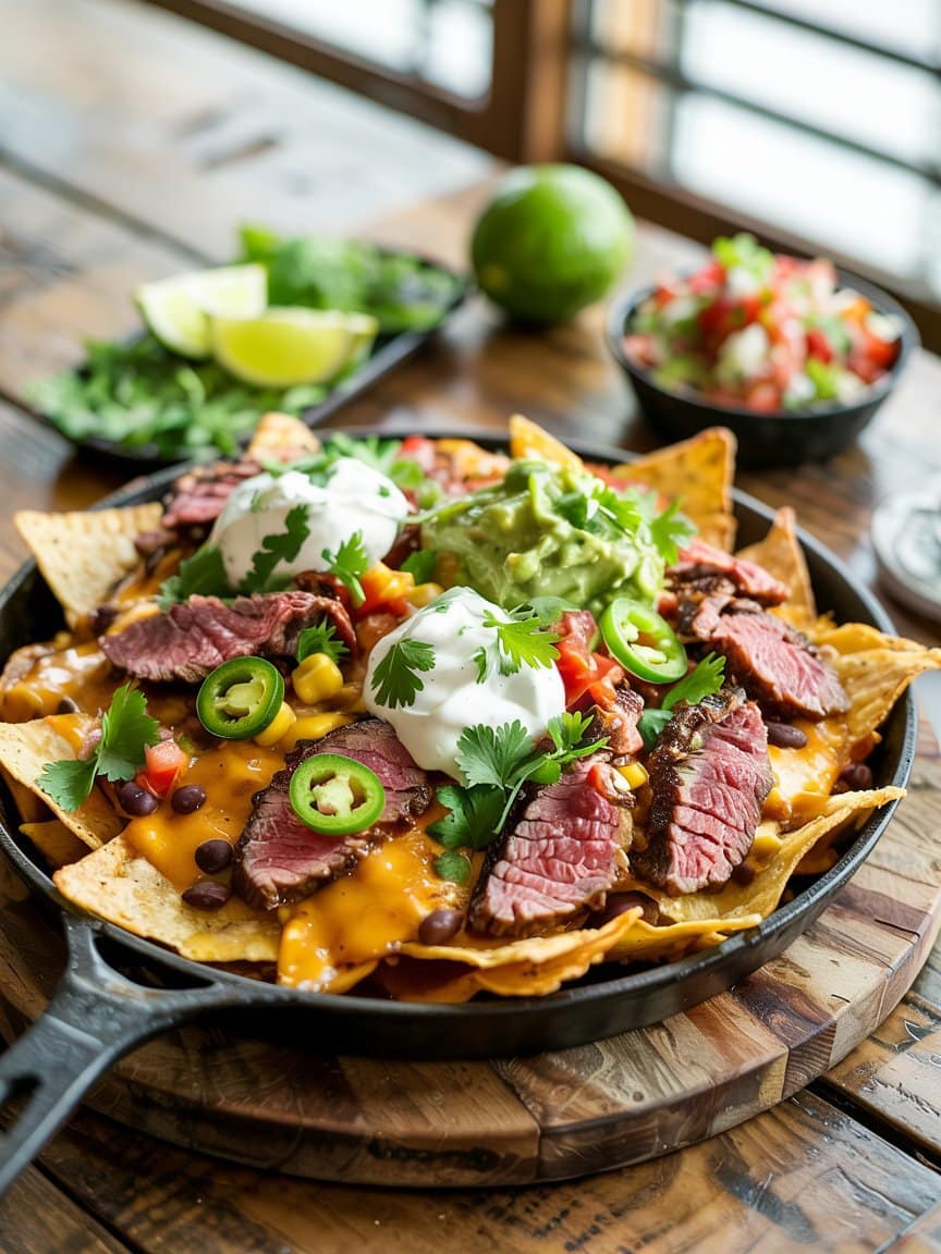 Grilled Steak Nachos Recipe