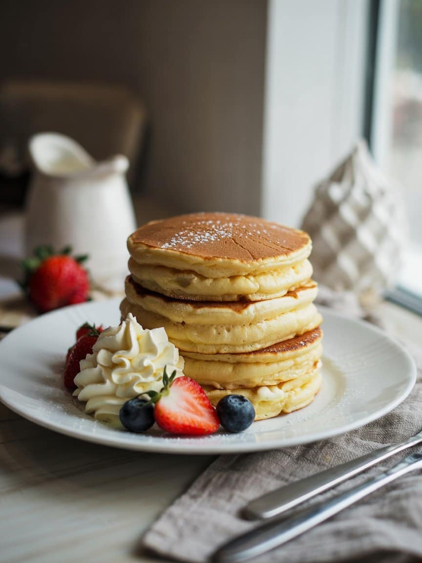Jiggly Japanese Souffle Pancakes Recipe