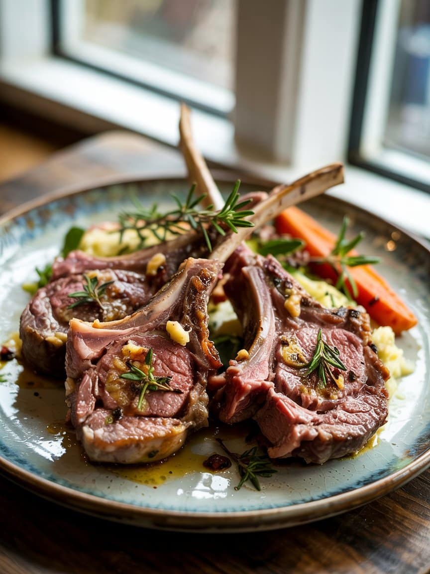 Pan Seared Lamb Chops Recipe
