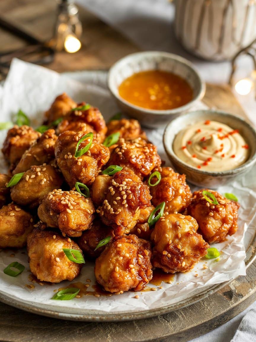 Sweet & Savory Mochiko Chicken Bites Recipe