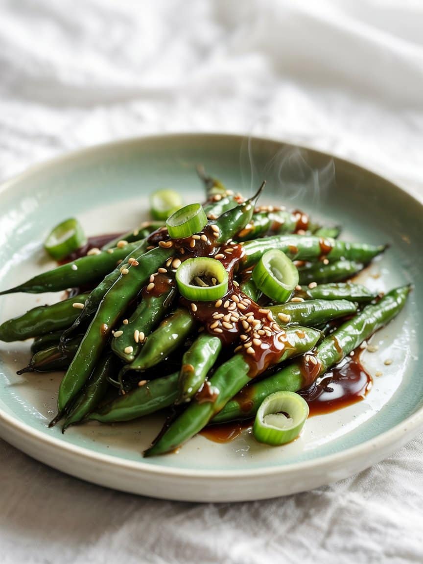 Teriyaki Glazed Green Beans Recipe