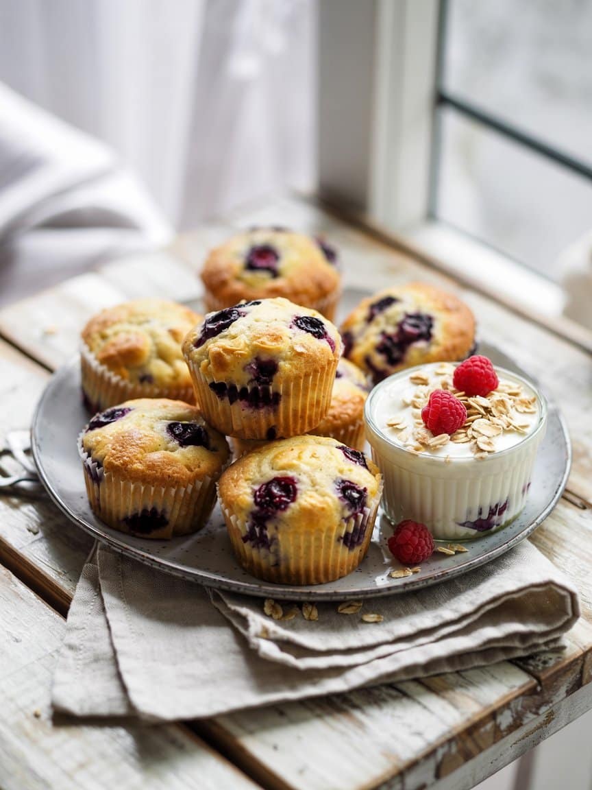 Greek Yogurt Protein Muffins Recipe