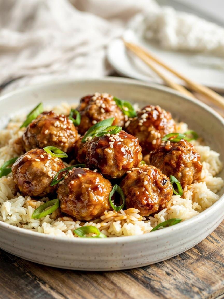 Slow Cooker Honey Garlic Meatballs Recipe