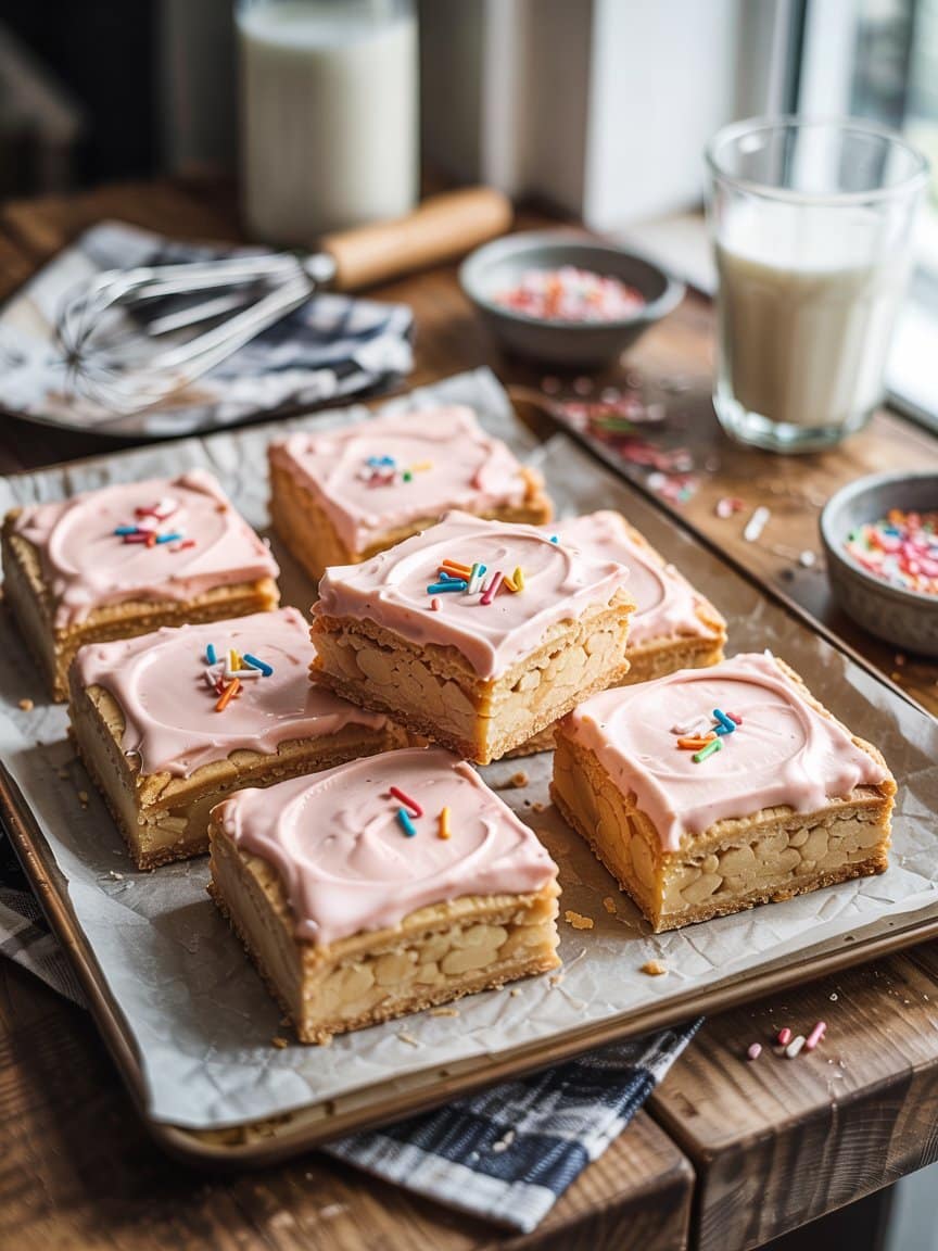 Sugar Cookie Bars Recipe