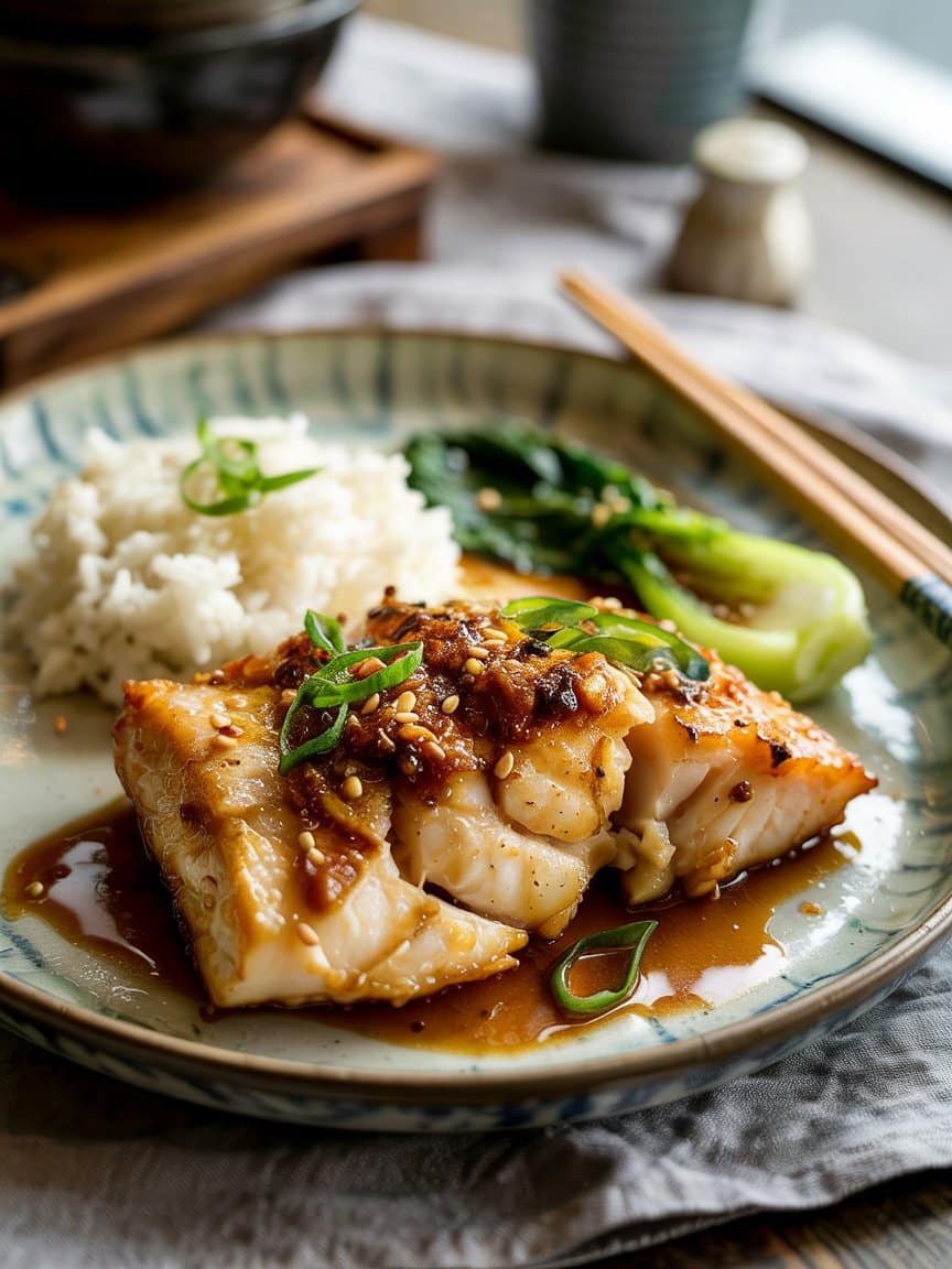 Japanese Miso Glazed Cod Recipe