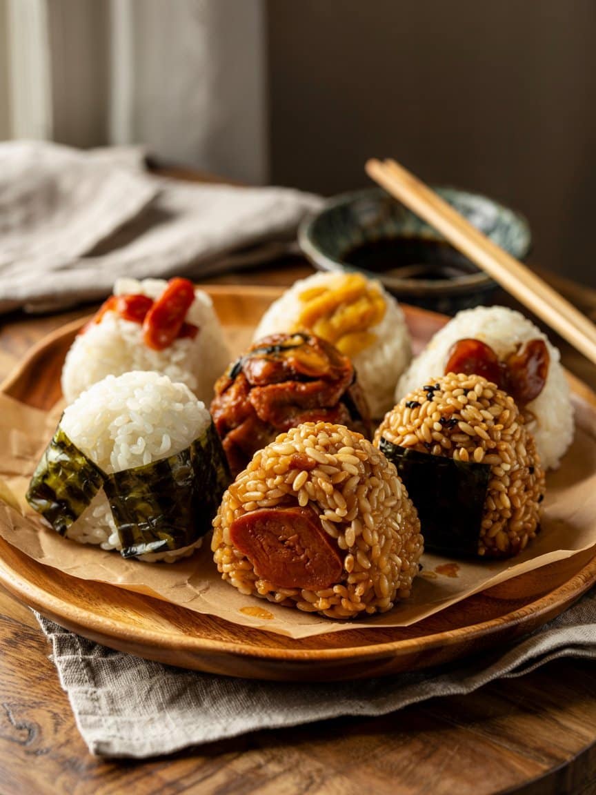 Spam Rice Balls Recipe