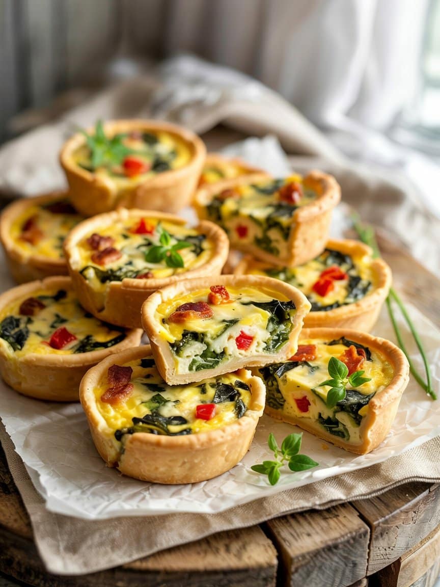 Muffin Tin Mini Quiche Recipe