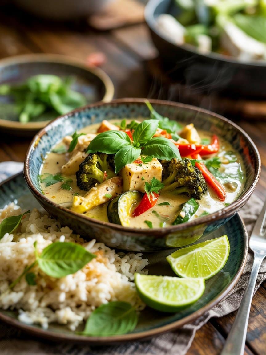 Vegetarian Thai Green Curry Recipe