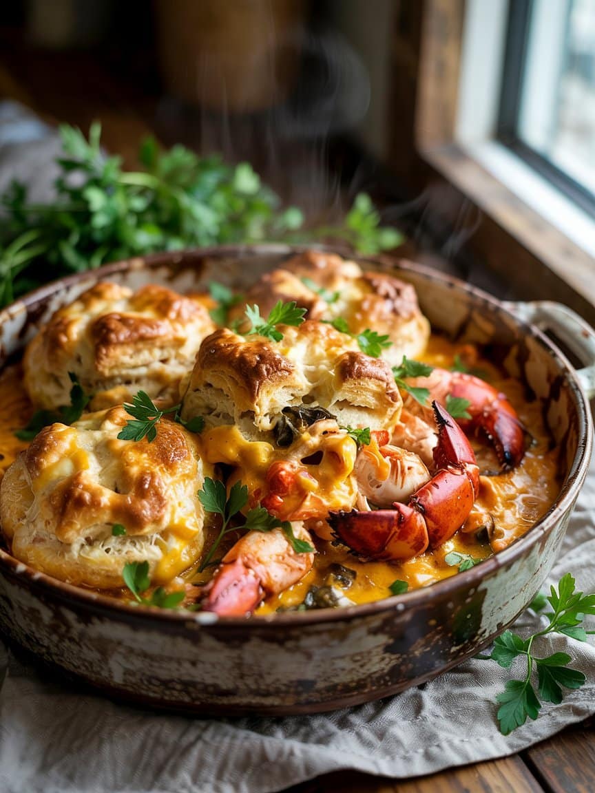 Lobster Biscuit Chicken Recipe
